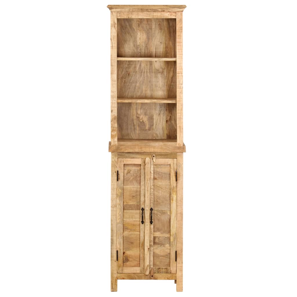Bibliothèque Rustique à Portes Basses en bois de manguier – photo 4