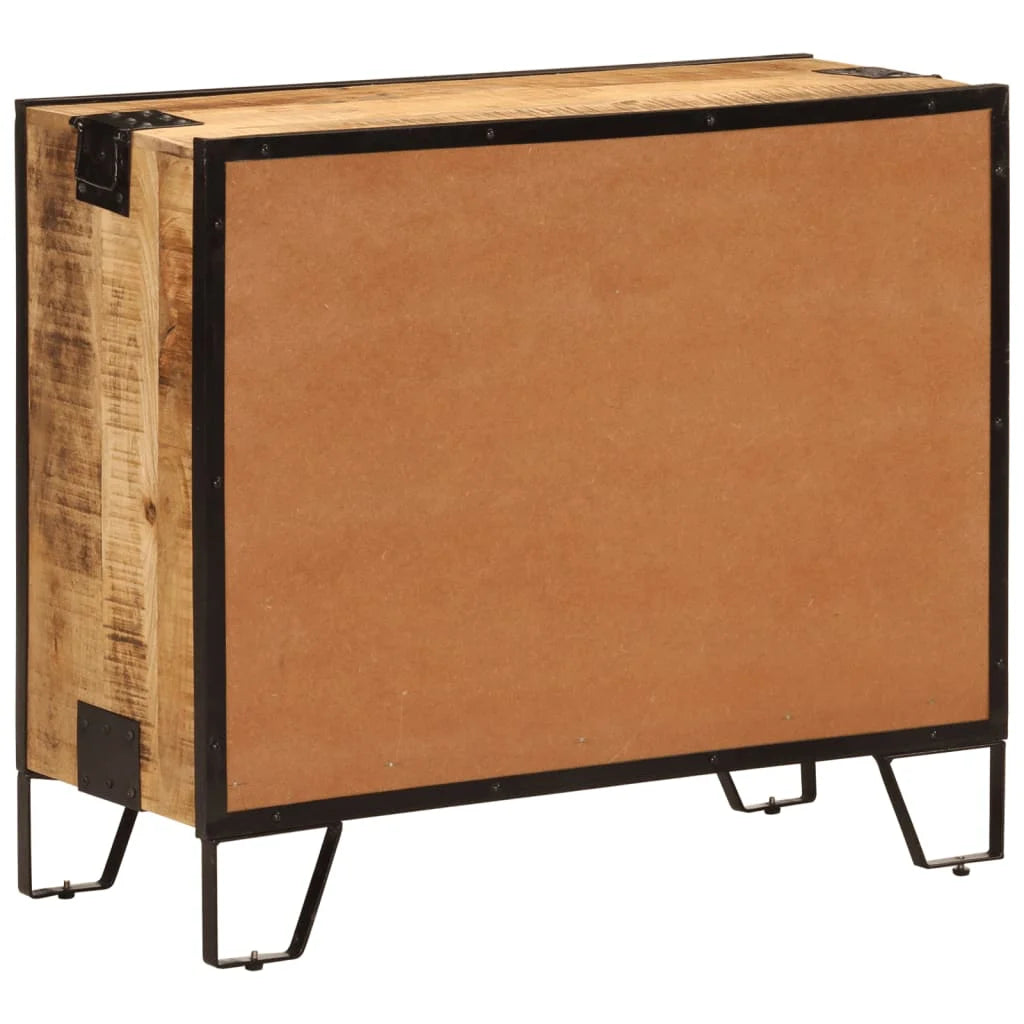 Buffet Atelier à Porte Grillagée en bois de manguier – photo 8