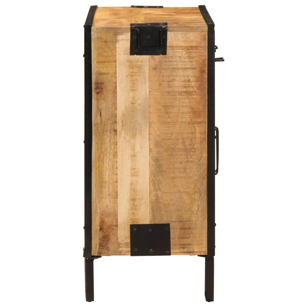 Buffet Atelier à Porte Grillagée en bois de manguier – photo 10