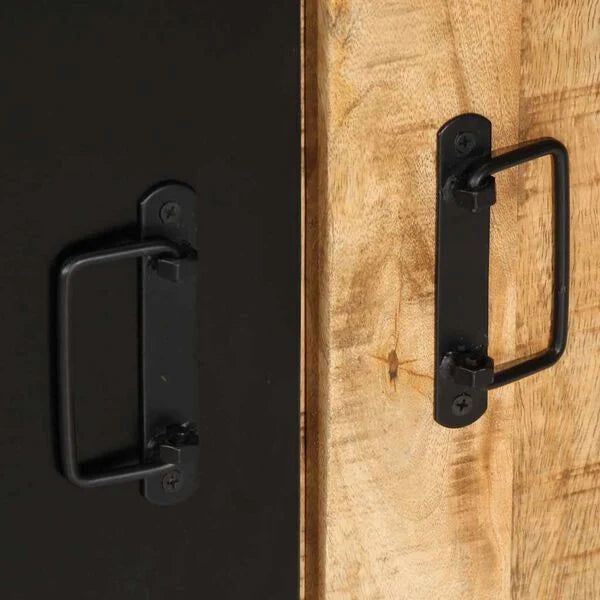 Console à Porte Casier en bois de manguier – photo 8
