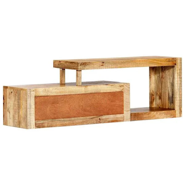 Meuble TV Asymétrique en bois de manguier – photo 7