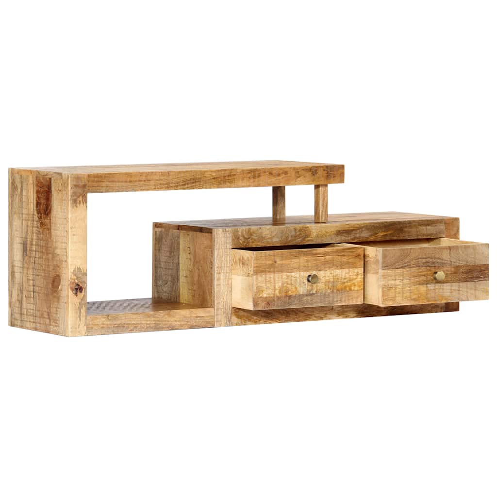 Meuble TV Asymétrique en bois de manguier – photo 9