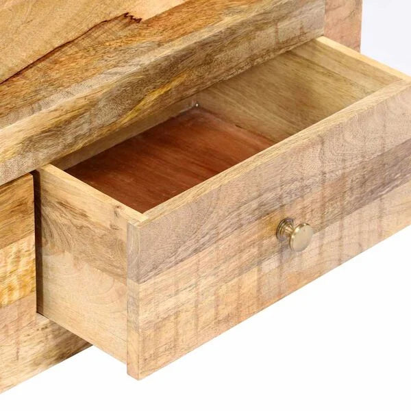 Meuble TV Asymétrique en bois de manguier – photo 10