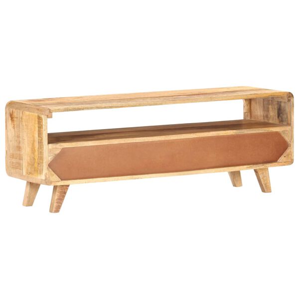 Meuble TV Vintage à Angles Arrondis en bois de manguier – photo 6