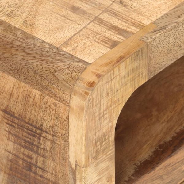 Meuble TV Vintage à Angles Arrondis en bois de manguier – photo 8
