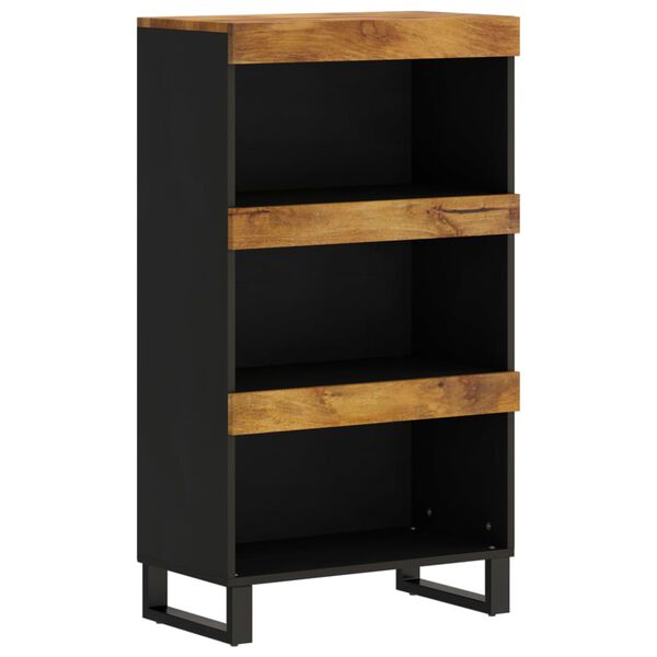 Étagère Étroite Finition Miel en bois de manguier – photo 4